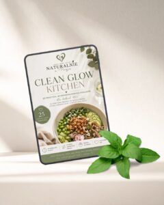 Clean Glow Kitchen — wysokobiałkowe posiłki dla kobiet 40+, zdrowe jedzenie wspierające więcej energii i mniej chaosu.